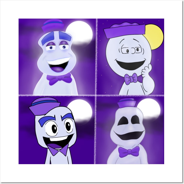 Boo Berry in four different styles Wall Art by AndrewKennethArt